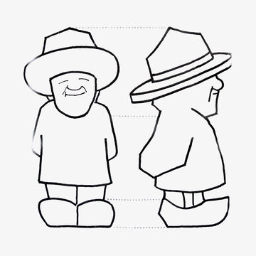 Little Folk Mountie Blank Police by Harley Refsal